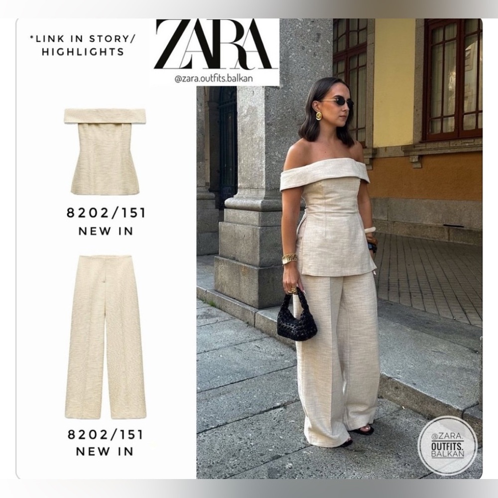 Zara Cream Set - Picture 4 of 12